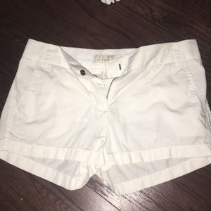 White summer shorts - Jcrew